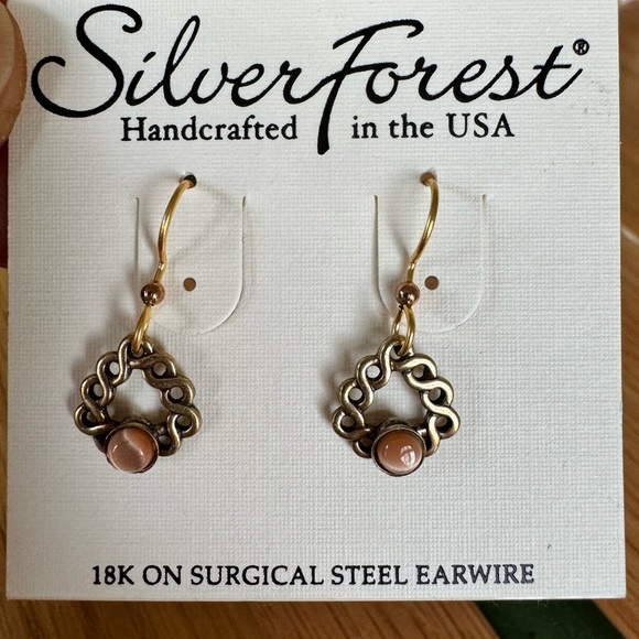 Silver Forest Earrings - Picture 3 of 3